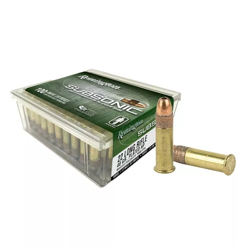 Náboj Remington 22LR Subsonic CP HP 2,59 g / 40 gr