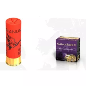 Brokový náboj Sellier & Bellot 12/76 Steel Shots Magnum 39 g, brok 4,57 mm