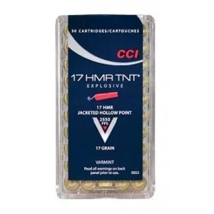 Náboj CCI 17 HMR TNT 1,1 g / 17 gr