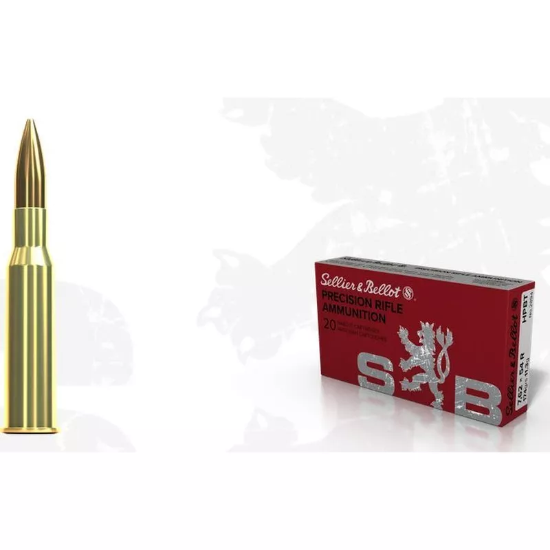 Náboj S&B 7,62x54R HPBT (OTM) 11,3 g / 174 gr