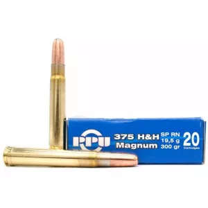 Kulový náboj Prvi Partizan 375 H&H SP RN 19,5 g