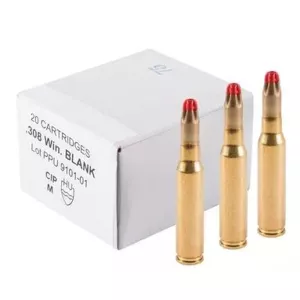 Puškový náboj Prvi Partizan 308 Winchester slepý, akustický