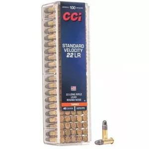 Malorážkový náboj CCI 22 LR Standard Velocity Target 2,59 g / 40gr 100 ks