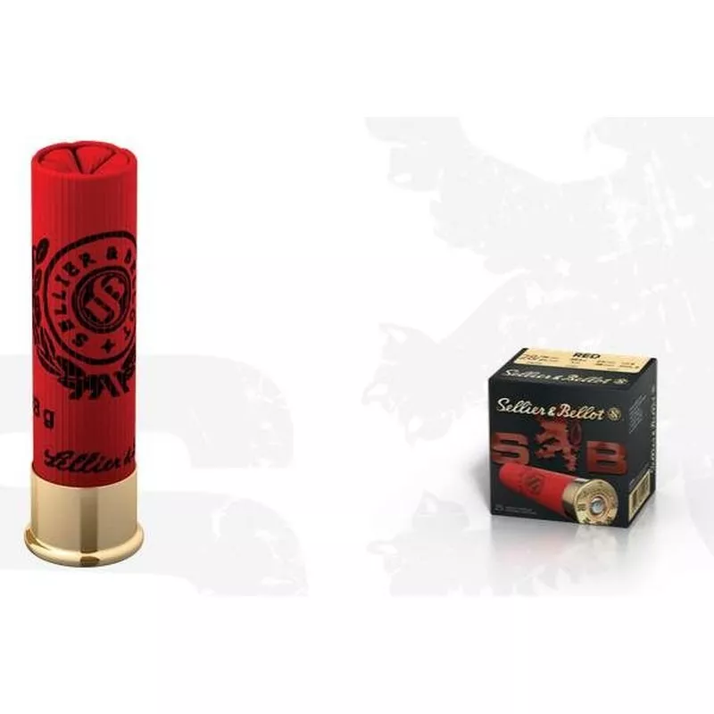 Brokový náboj Sellier & Bellot 28/70 Red 28 g, brok 3,0 mm
