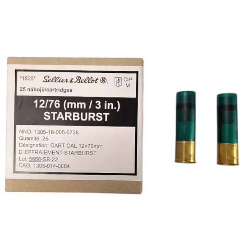 Náboj S&B 12/76 Starburst