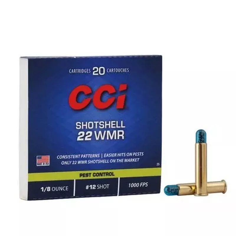 Malorážkový náboj CCI 22 WMR Shotshell brokový