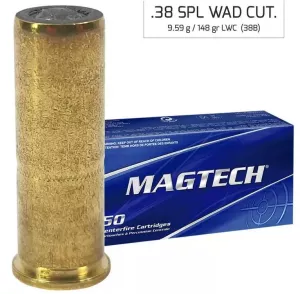 Revolverový náboj Magtech 38 Special LWC 9,59 g / 148 gr