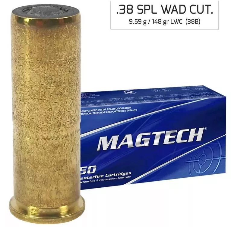 Revolverový náboj Magtech 38 Special LWC 9,59 g / 148 gr
