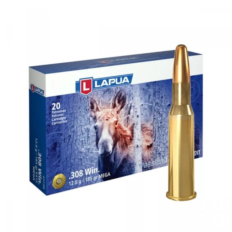 Kulový náboj Lapua 308 Win Mega 12 g / 185 gr