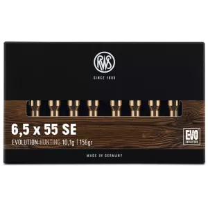 Kulový náboj RWS 6,5x55 SE Evolution 10,1g 