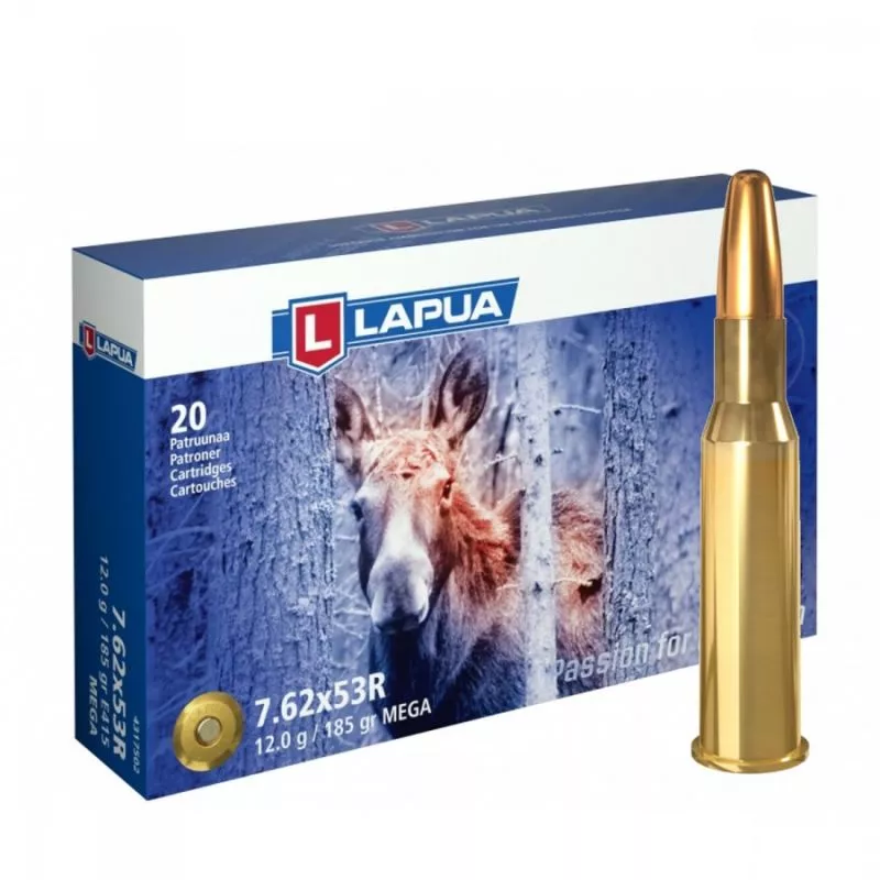 Náboj Lapua 7,62x53 R Mega 12 g / 185 gr