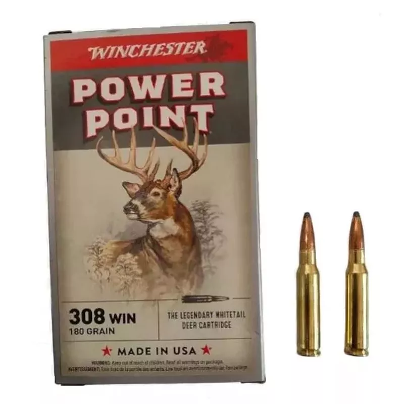 Kulový náboj Winchester 308 Win Power Point 11,7 g / 180gr