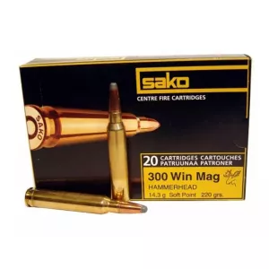 Kulový náboj Sako 300 Win Mag Hammerhead 14,3 g / 220 gr