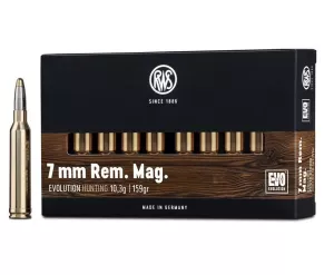 Kulový náboj RWS 7 mm Rem Mag Evolution 10,3 g