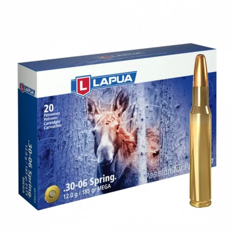 Kulový náboj Lapua 30-06 Springfield Mega 12,0 g / 185 gr