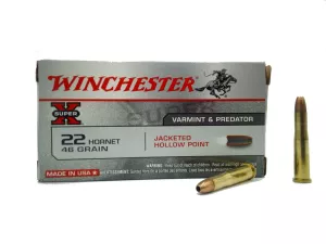 Kulový náboj Winchester Super X 22 Hornet JHP 2,98 g