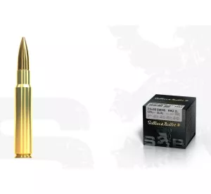 Kulový náboj Sellier & Bellot 7,5x55 Swiss FMJ 11,3 g bulk