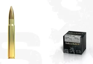 Kulový náboj S&B 9,3x62 FMJ 15 g bulk