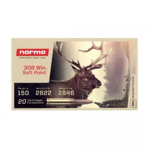 Kulový náboj Norma 308 Winchester Softpoint 9,7g / 150 gr