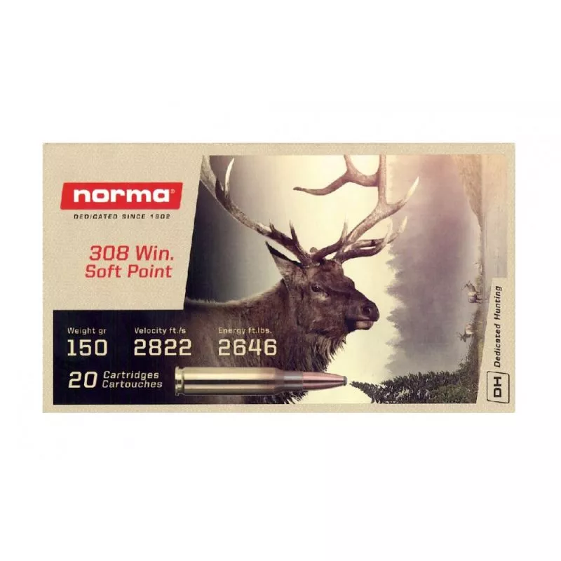Kulový náboj Norma 308 Win SP