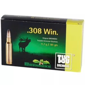 Kulový náboj Brenneke 308 Win TUG 11,7 g