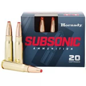 Kulový náboj Hornady 7,62x39 SUB-X subsonic 16,5 g / 255 gr