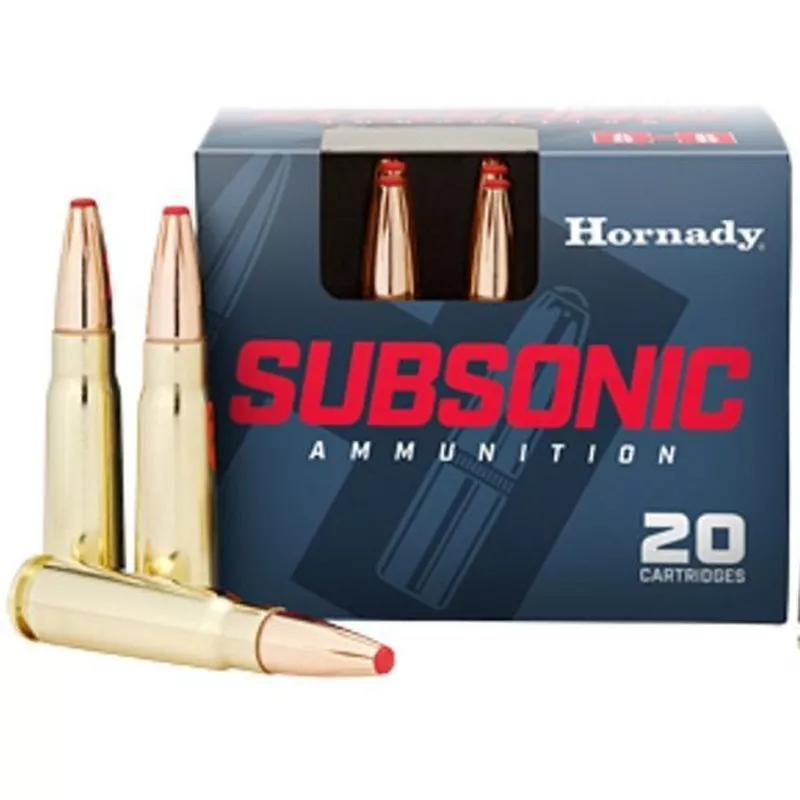 Náboj Hornady 7,62x39 subsonic SUB-X 16,5 g / 255 gr