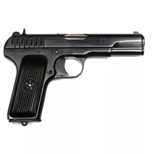 Samonabíjecí pistole Tokarev TT33 SSSR 2. světová válka Samonabíjecí pistole Tokarev TT33 SSSR 2. světová válka