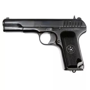 Samonabíjecí pistole Tokarev TT33 SSSR 2. světová válka 