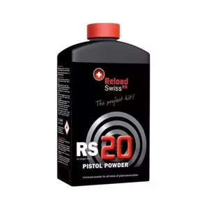 Bezdýmný střelný prach Reload Swiss RS 20