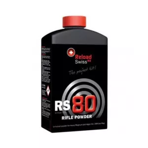 Bezdýmný střelný prach Reload Swiss RS 80