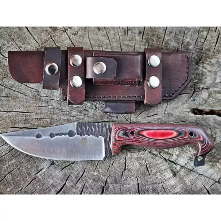 Nůž fulltang Dellinger Escape Red