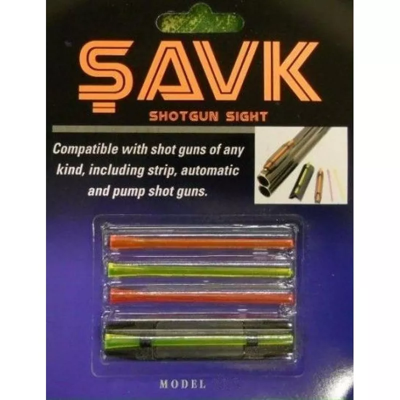 Světlovodná magnetická muška na lištu brokovnice SAVK 400