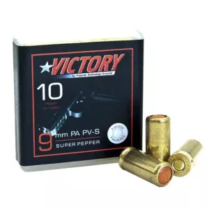 Plynový náboj Pobjeda Victory 9mm PA PV-S Super pepř