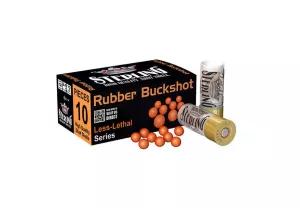 Náboj Sterling 12/70 Rubber Buck Shot 3,4 g / 52 gr