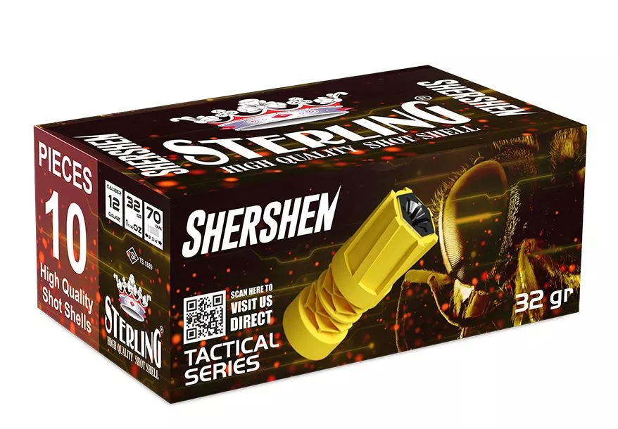 Brokový náboj Sterling 12/70 Shershen Slug 32 g