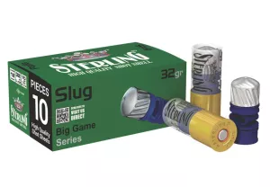 Brokový náboj Sterling 12/70 Slug 32 g / 494 gr