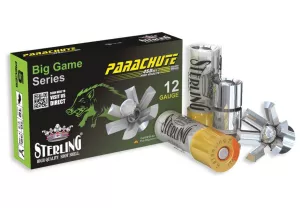 Brokový náboj Sterling 12/70 Parachute Steel Slug 32 g / 494 gr