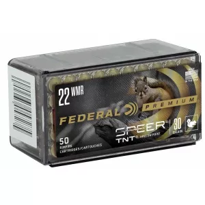 Náboj Federal 22 WMR Speer TNT HP 1,94 g / 30 gr