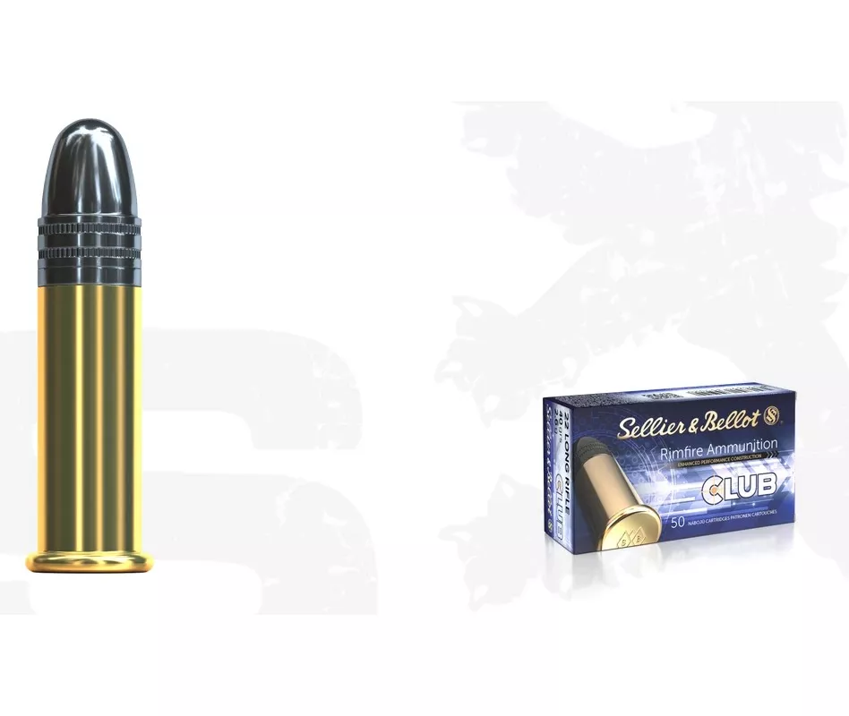 Malorážkový náboj Sellier & Bellot 22 LR Club 2,6 g / 40 gr