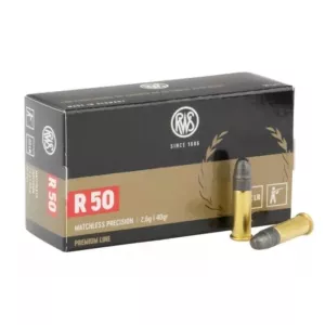 Malorážkový náboj 22 LR RWS R50 2,6 g / 40 gr