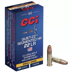Náboj CCI 22 LR Quiet-22 Subsonic SHP 2,59 g / 40 gr