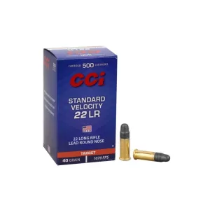 Malorážkový náboj CCI Standard Velocity 22 LR LRN 2,6 g / 40 gr