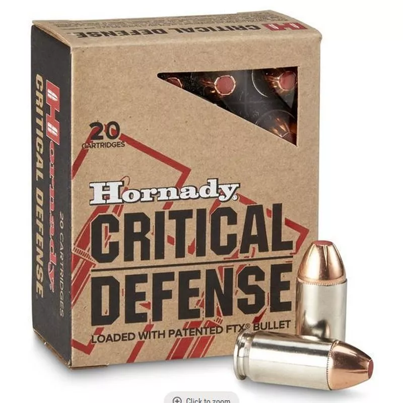Náboj Hornady .45 ACP FTX Critical Defense 12 g / 185 grs