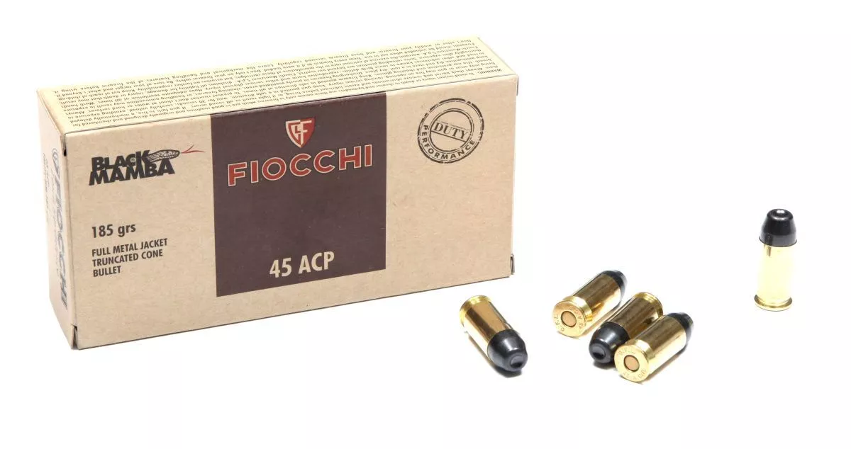 Pistolový náboj Fiocchi 45 ACP Black Mamba 12 g