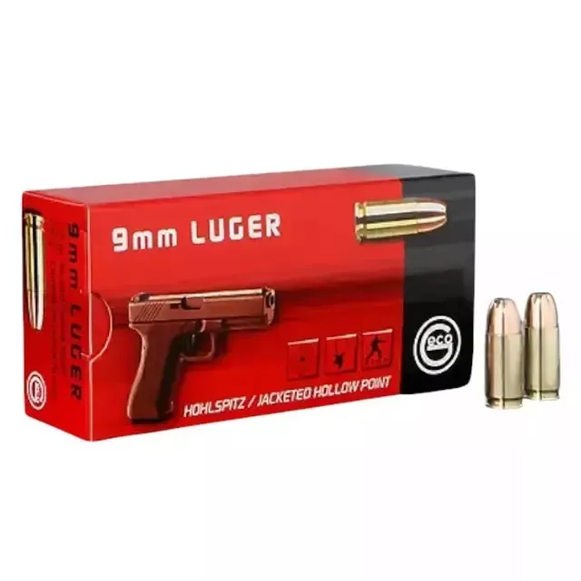 Pistolový náboj Geco 9 mm Luger JHP 7,5 g / 115 gr