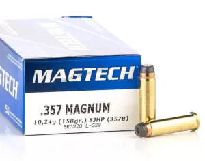 Revolverový náboj Magtech 357 Magnum SJHP 10,24 g