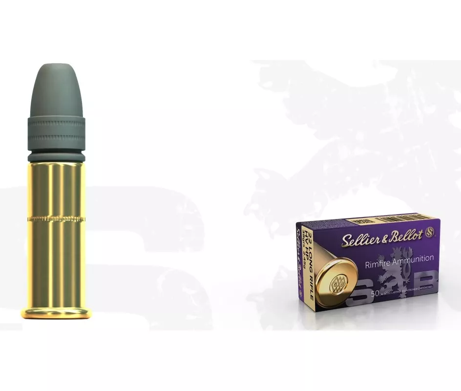 Malorážkový náboj Sellier & Bellot 22LR HV HP 2,6 g / 40 gr