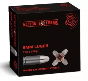 Pistolový náboj Geco 9 Luger Action Extreme 7,0 g