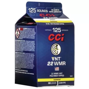 Náboj CCI 22 WMR MAXI MAG VNT 1,94 g / 30 gr bulk